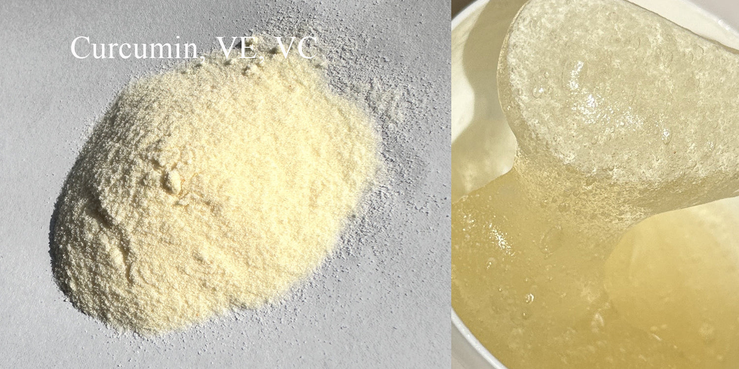 new organic curcumin mask powder